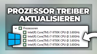 Prozessor Treiber aktualisieren Intel  Windows Tutorial [upl. by Yci]