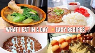 What I Eat In A Day 🇵🇭 Easy Filipino Recipes 2020 [upl. by Willow]