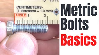 How Metric Bolts are Measured [upl. by Yalonda]