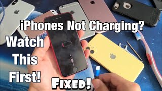 iPhone Wont Charge Several Solutions FIXED [upl. by Othello]