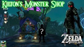 Zelda Breath of the Wild  Kilton Monster Shop Location How to Get Dark Link Tunic [upl. by Odiug632]