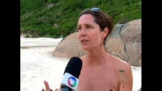 Conheça as oito praias de naturismo do Brasil Domingo Espetacular [upl. by Bowyer]