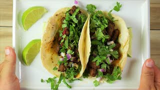 Carne Asada Mexican Street Tacos Recipe  MIND BLOWINGLY DELICIOUS [upl. by Eleirbag]