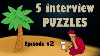 5 Interview PUZZLES  Episode 2  Frequently asked Job Interview PUZZLES [upl. by Nomde]