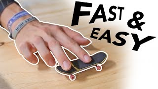 5 BEGINNER FINGERBOARD TRICKS [upl. by Yonina584]