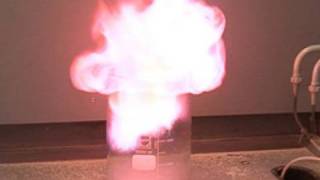 Fire Water  Periodic Table of Videos [upl. by Atteinotna]