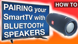 Connecting a Bluetooth Speaker to a TV how to pair [upl. by Becki]