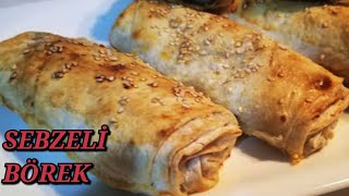 SEBZELİ BÖREK BÖREK TARİFİwith English Subtitles [upl. by Nerwal518]