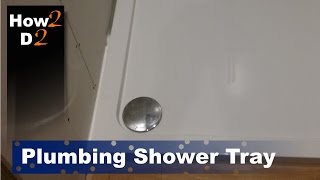 Shower tray installationHow to install and seal bathroom shower tray [upl. by Onaimad93]