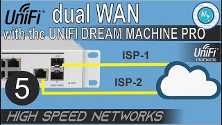 DUAL WAN Dual ISP  UNIFI DREAM MACHINE PRO [upl. by Halyk]