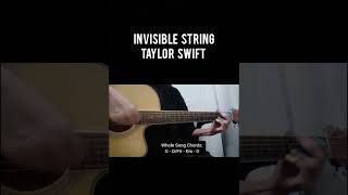 Invisible String  Taylor Swift Guitar Tutorial [upl. by Seena]