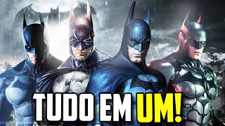 TODOS OS BATMAN ARKHAM EM 1 ÚNICO VÍDEO [upl. by Ahtiek]