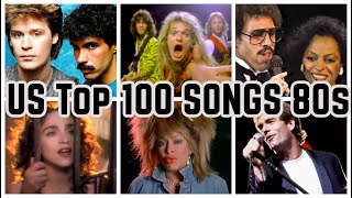 US Billboard Top 100 Songs of the 80s [upl. by Anaela570]