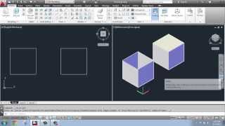 AutoCAD  3D Modeling Basics 5  Extruding Solid vs Surface  Brooke Godfrey [upl. by Lewap800]