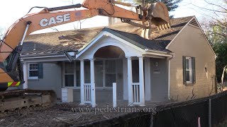 House Demolition Rosedale Avenue [upl. by Lamiv]