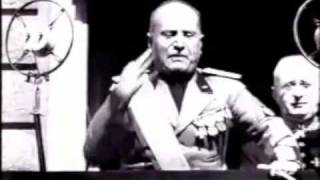 Mussolini famoso discorso in dialetto barese [upl. by Grove]