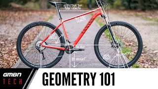 Mountain Bike Geometry 101  A Complete Guide To Geometry  How It Affects Your MTB [upl. by Seuqramed]