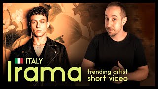 IRAMA  The Most Streamed ITALIAN Artist Last Year [upl. by Rimaa]