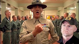 Gunnery Sgt Hartman  R Lee Ermey Classic Interview Marine Reacts [upl. by Ettener]