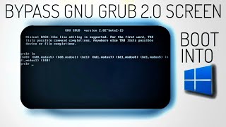 Stuck in GNU Grub 20 Screen Try this [upl. by Repotsirhc]