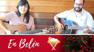 EN BELÉN  Canto de Navidad con letra y acordes [upl. by Arevle]