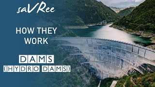 How Dams Work Hydro Dams [upl. by Eirrotal]